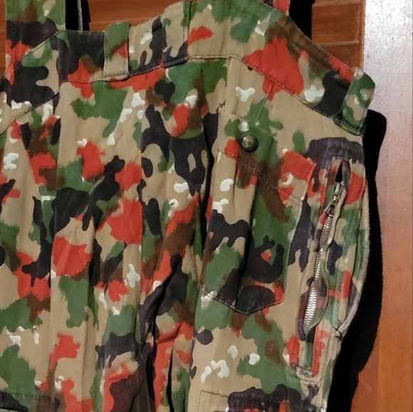 Authentic vintage Swiss Alpenflage camo field pants - Picture 7 of 7
